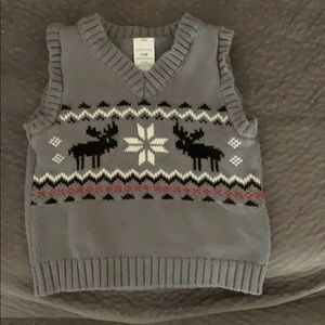 Baby boy sweater vest
